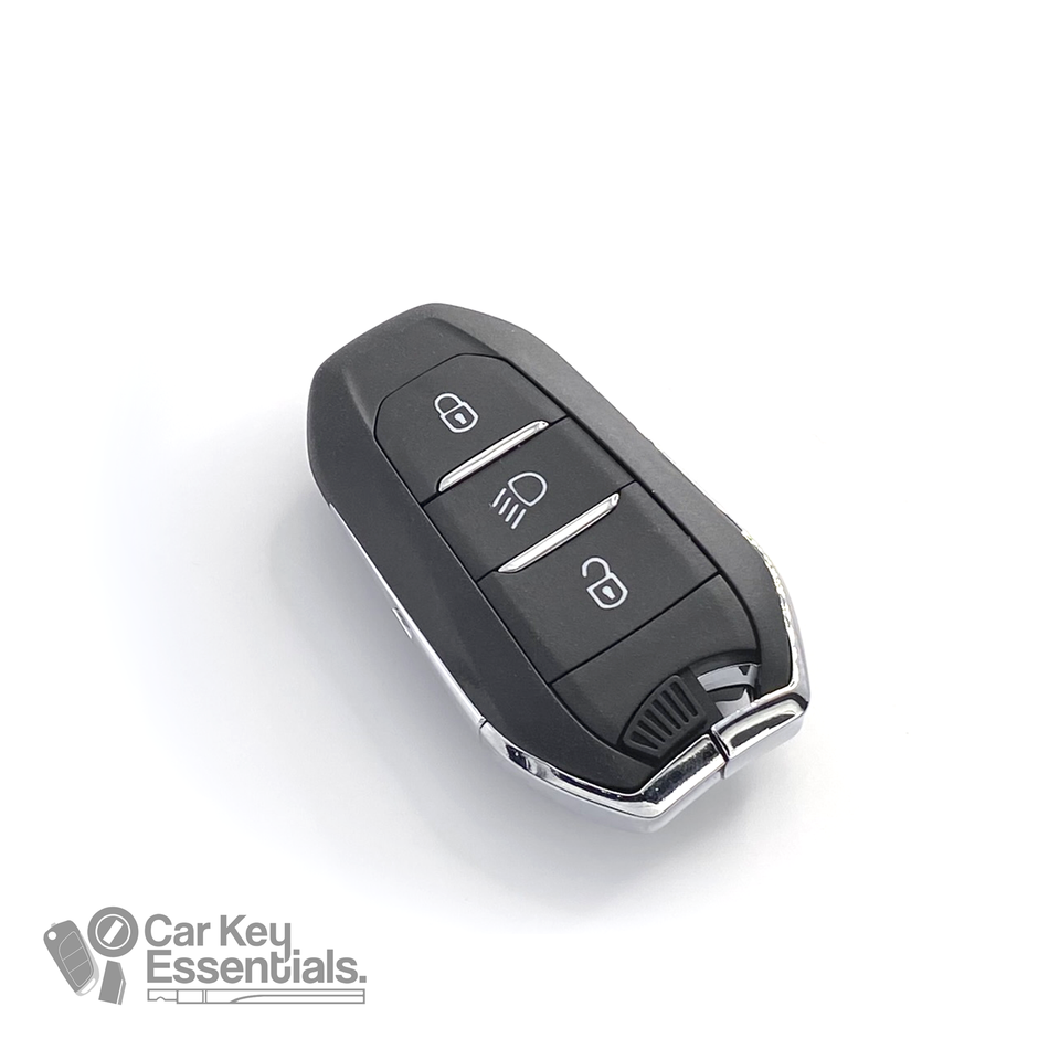 Peugeot / Citroen / Vauxhall / Headlight HU83 - 3 Button Smart Remote Shell