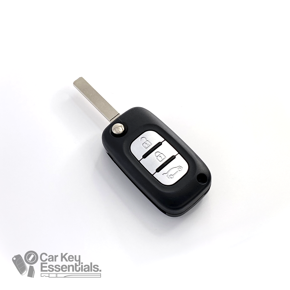 Renault PCF7947 3 button flip
