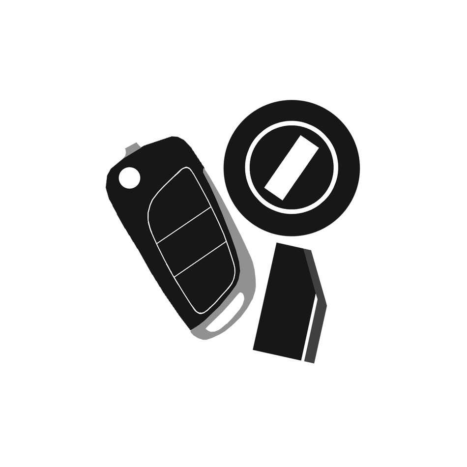 Dacia / 4A / 2 Button Flip Remote