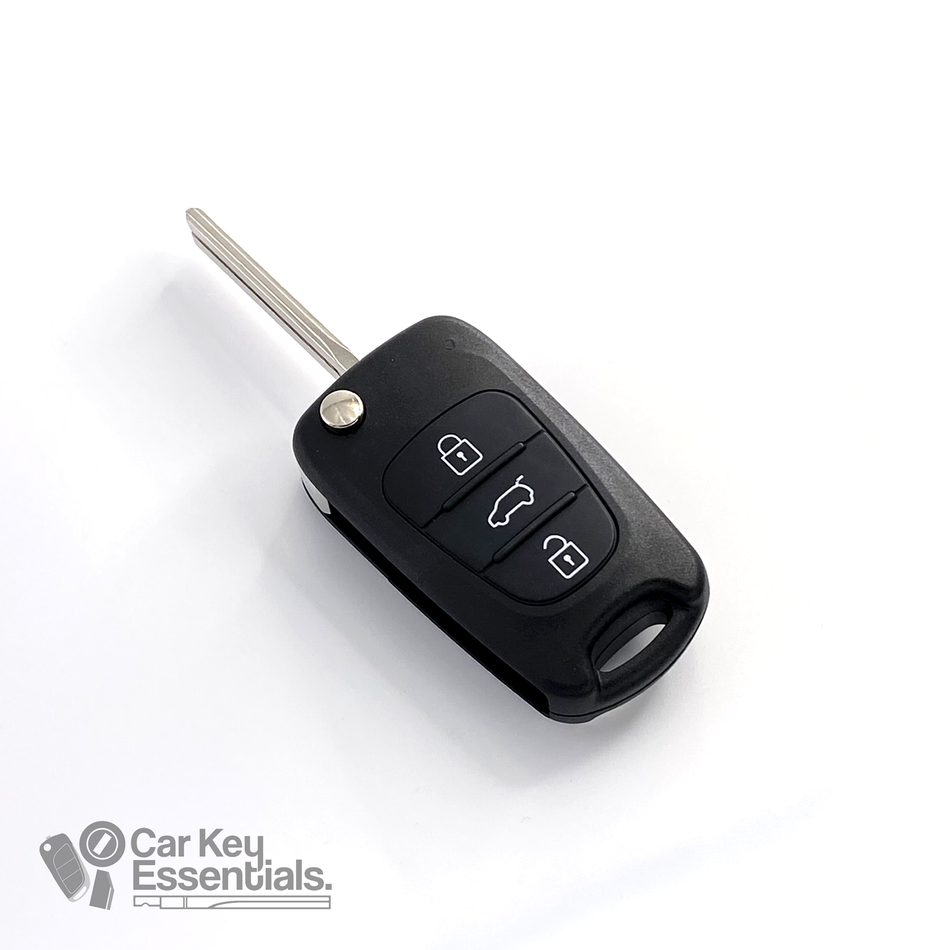 KIA/Hyundai 3 button Flip Remote Shell