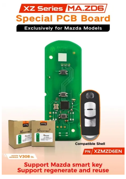 XHORSE XZMZD6EN Special PCB Board Exclusively for Mazda Models