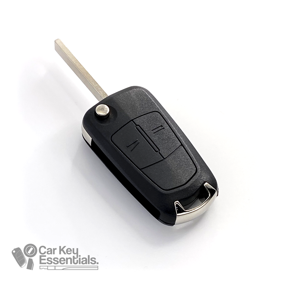 Vauxhall / CORSA D / ASTRA H / 2 Button Flip Remote Shell