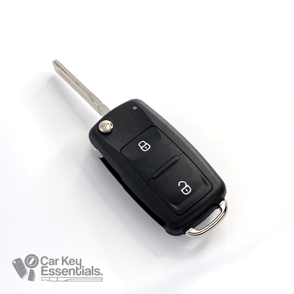 Volkswagen / 5K0 / 2 Button Flip Remote Key Shell