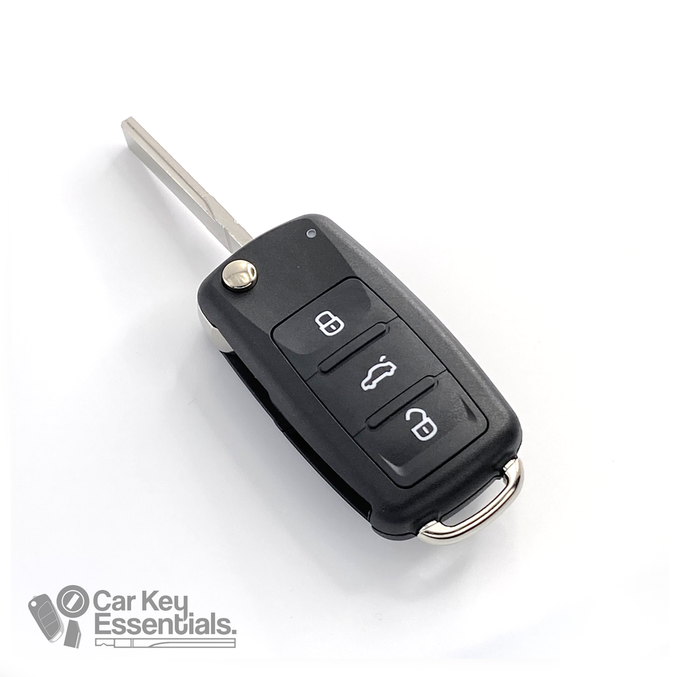 Volkswagen / 5K0 / 3 Button Flip Remote (Aftermarket)