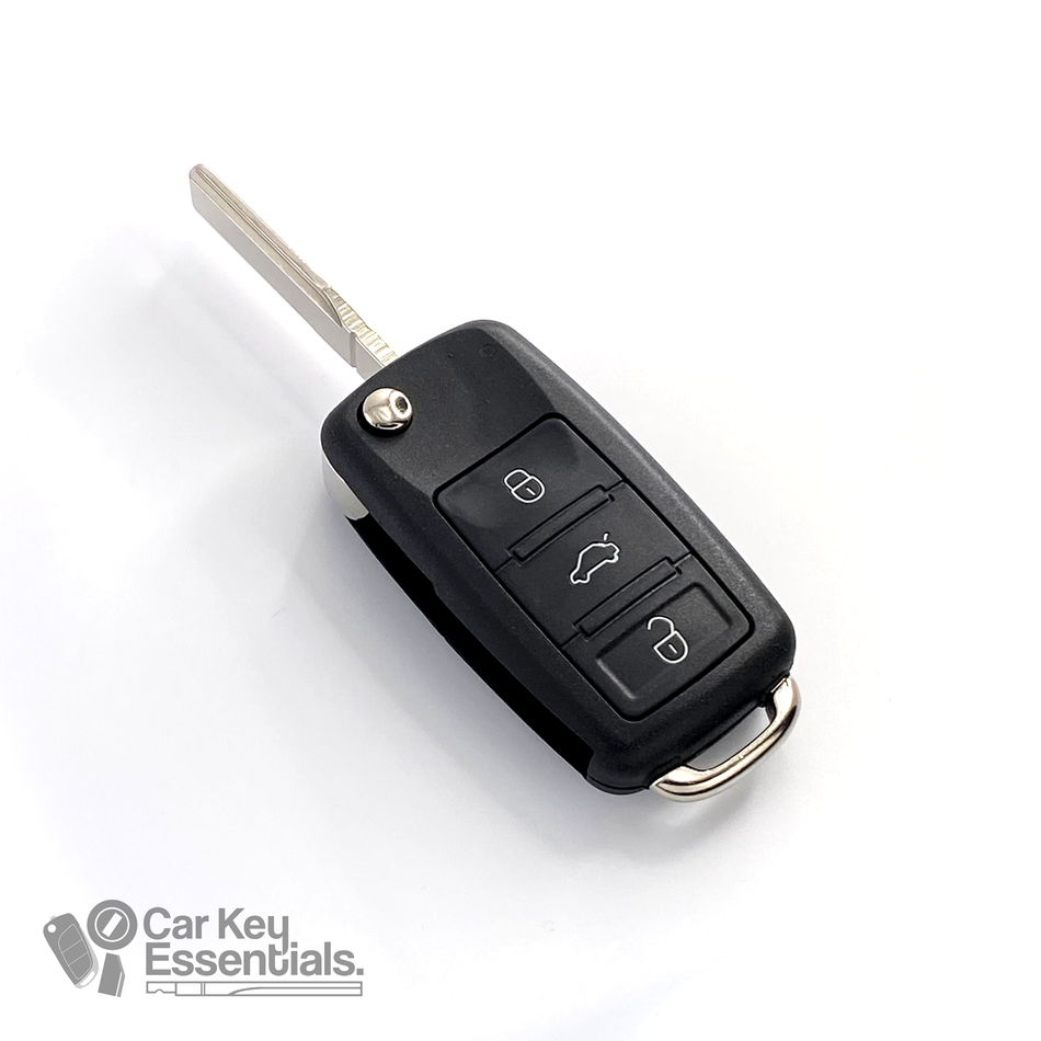 Volkswagen / Toureg / ID46 / 3 Button Flip Remote - Non Kessey